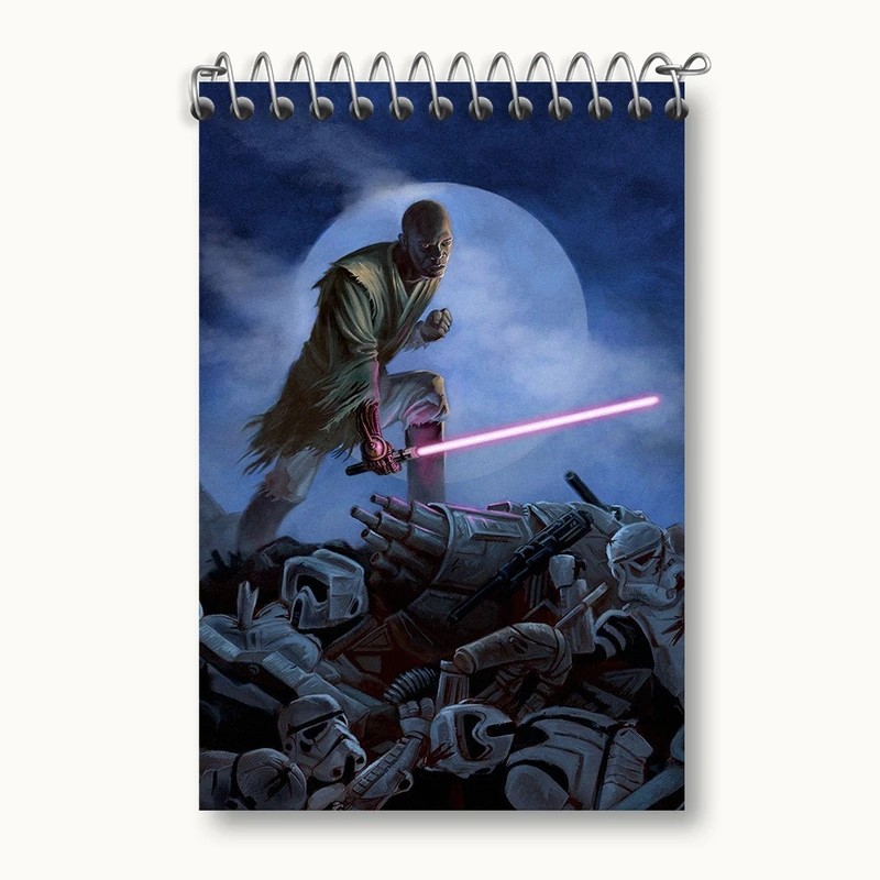 دفتر یادداشت 50 برگ خندالو مدل جنگ ستارگان (Star Wars) کد F291