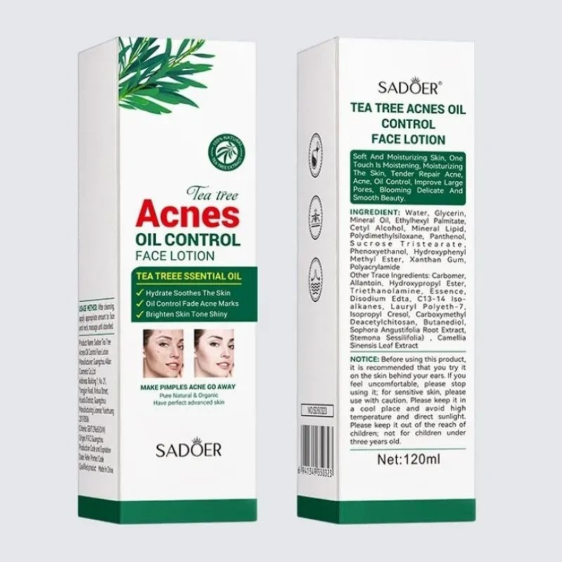 لوسیون ضد جوش سادور مدل چای سبز حجم 120 میلی لیتر