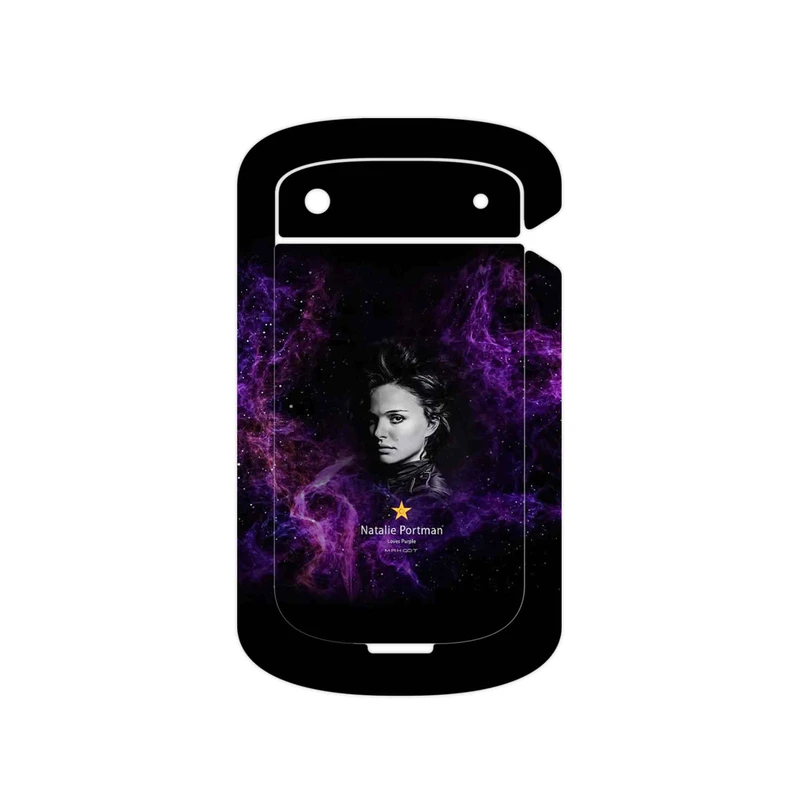 برچسب پوششی ماهوت مدل Natalie Portman مناسب برای گوشی موبایل بلک بری Bold Touch 9900