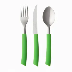 سرویس قاشق کارد و چنگال 18 پارچه 6 نفره ترامونتینا مدل Brisa