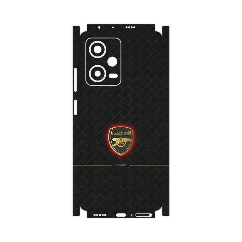 برچسب پوششی ماهوت مدل Arsenal-FullSkin مناسب برای گوشی موبایل شیائومی Redmi Note 12 Pro 5G