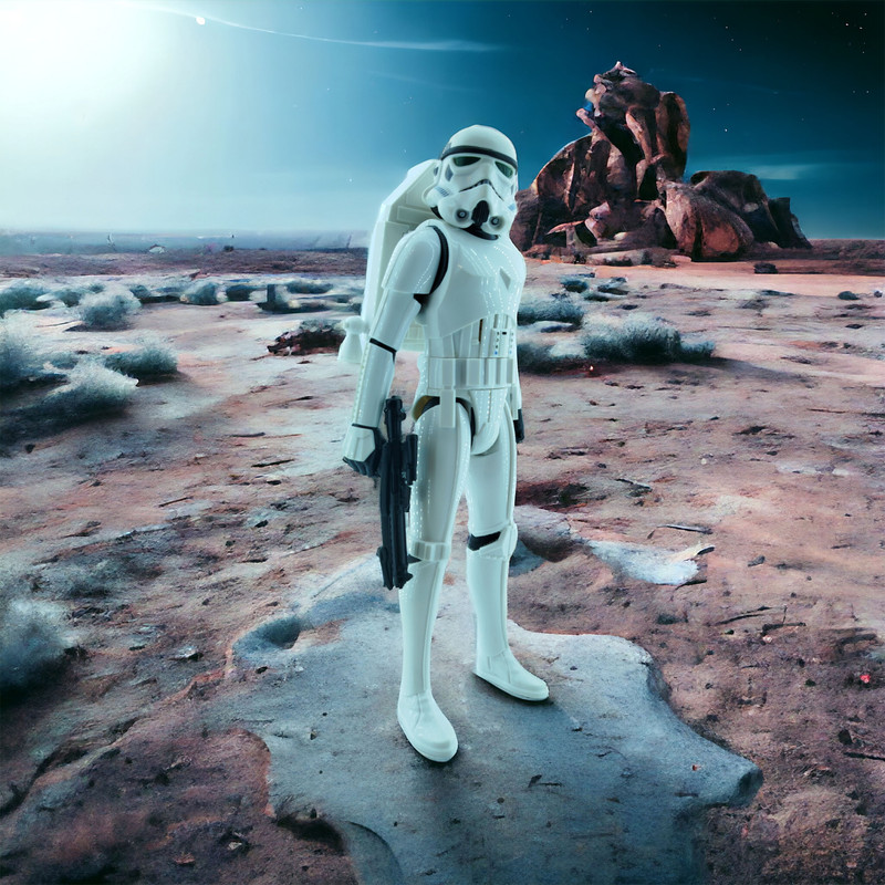 اکشن فیگور مدل جنگ ستارگان شخصیت استورم‌تروپرStormTrooper