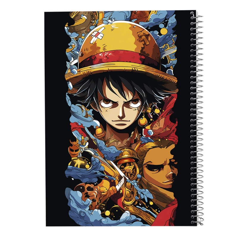 دفتر مشق 50 برگ مدوپد مدل وان پیس One Piece کد DF11646