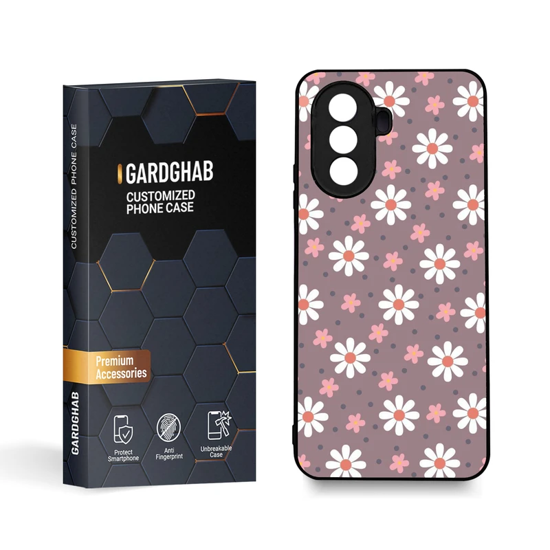 کاور گارد قاب مدل گل مناسب برای گوشی موبایل هوآوی Nova Y70