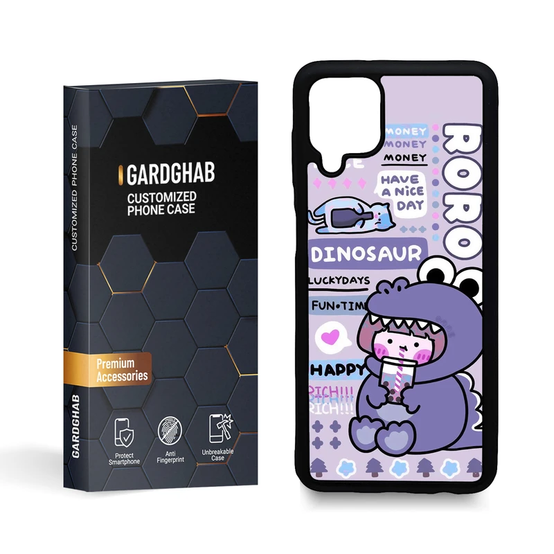 کاور گارد قاب مدل دخترانه مناسب برای گوشی موبایل سامسونگ galaxy A12