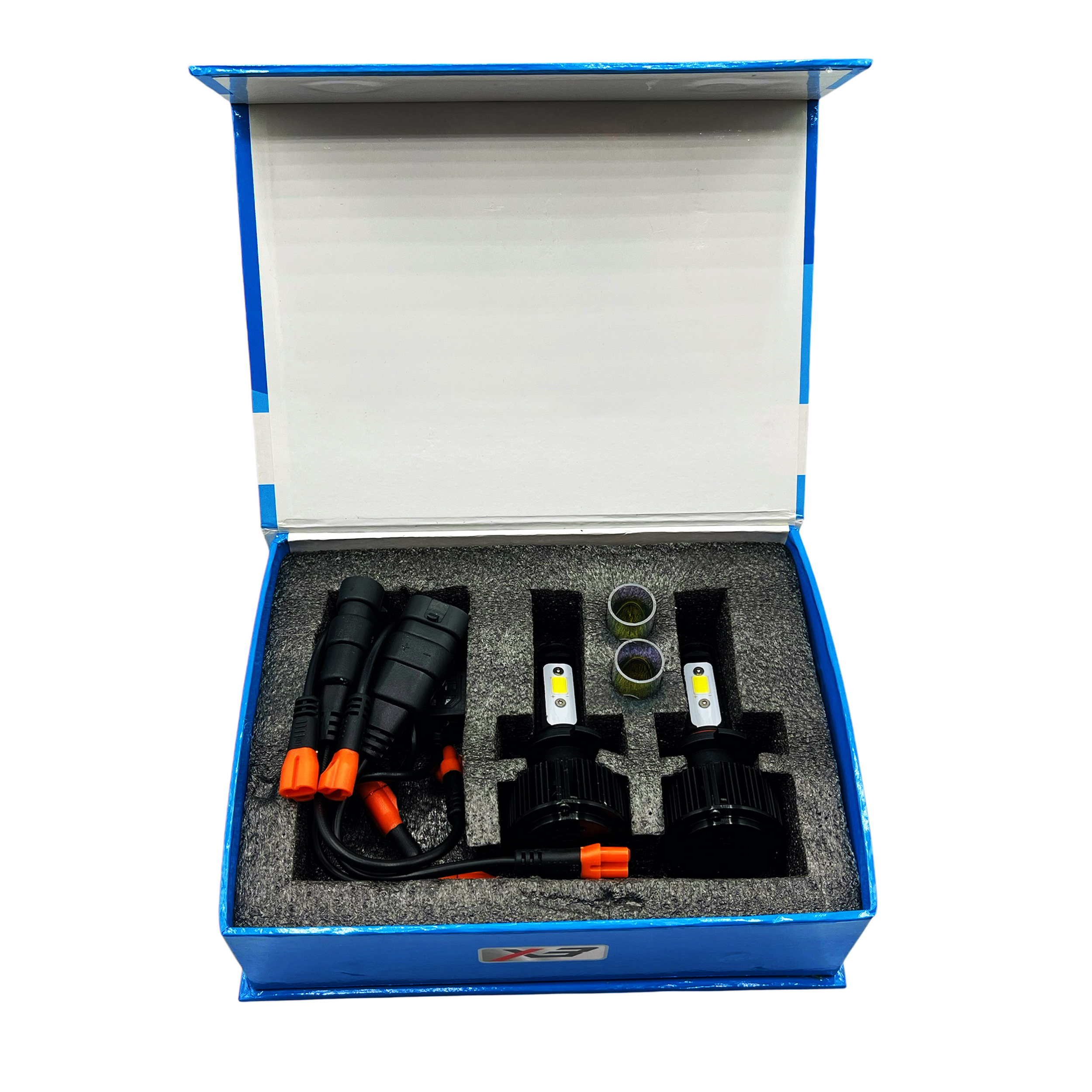 هدلایت لامپ خودرو مدل X3 پایه 9005 بسته دو عددی