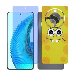 Glass together model blue cut screen protector suitable for Honor X9b mobile phone with back cover sticker