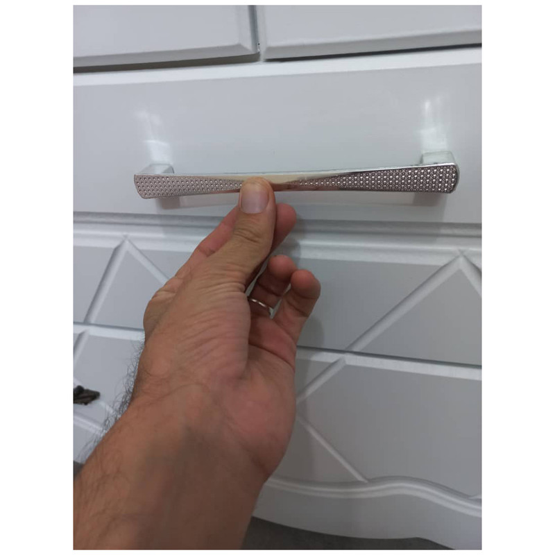 دستگیره کابینت مدل HF128 بسته 3 عددی