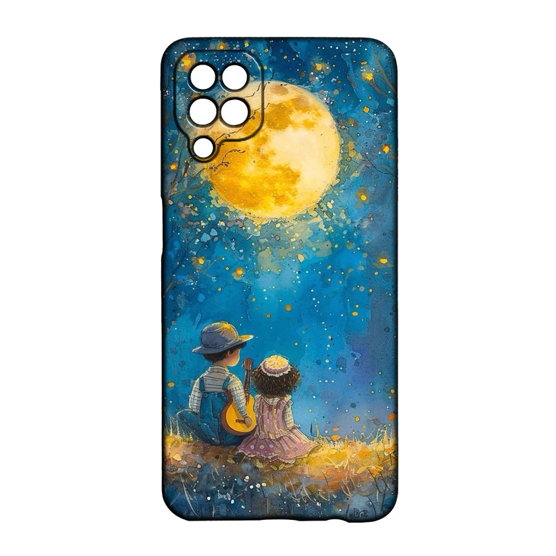 کاور طرح عاشقانه کد 370 مناسب برای گوشی موبایل سامسونگ Galaxy A22 4g