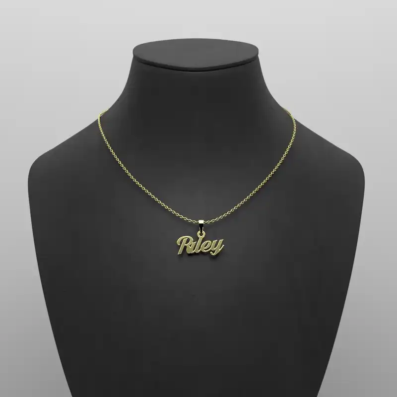 گردنبند طلا 18 عیار زنانه مدوپد مدل Riley