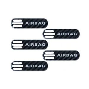 برچسب خودرو طرح ایربگ کد 10806A مناسب برای پژو 206 بسته 5 عددی