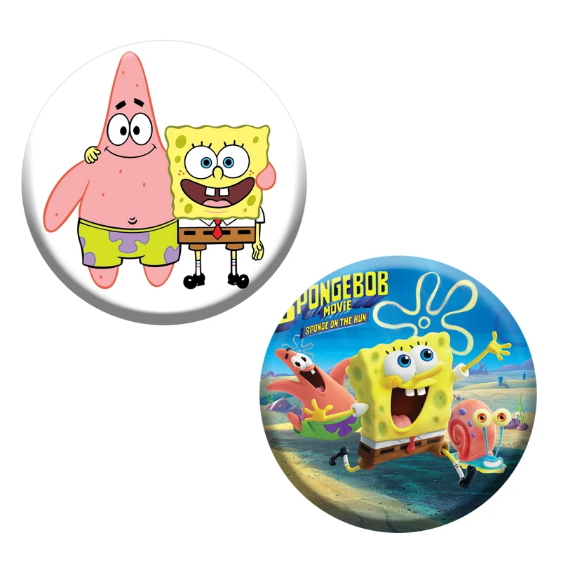 پیکسل گیفت پیکو طرح پاتریک و باب اسفنجی کد p287 مجموعه 2 عددی