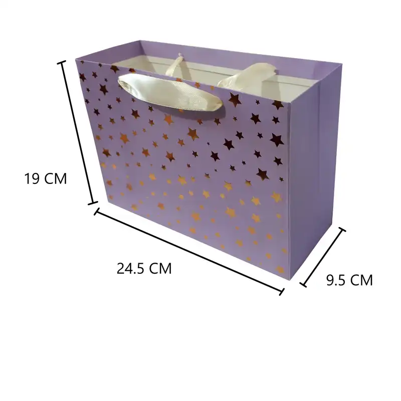 پاکت هدیه طرح ستاره کد G637