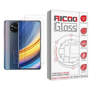 Ricoo Ricoo Glass MIX002 Screen Protector For Xiaomi Poco X3 Pro Pack Of 2