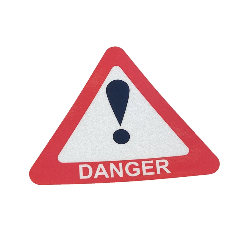 آرم و برچسب بدنه تزیینی موتور سیکلت وارون مدل M-148-DANGER 