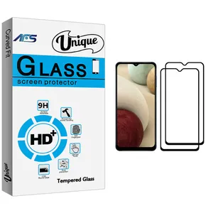 AFS Unique Glass Screen Protector For Samsung Galaxy A12 Pack Of 2