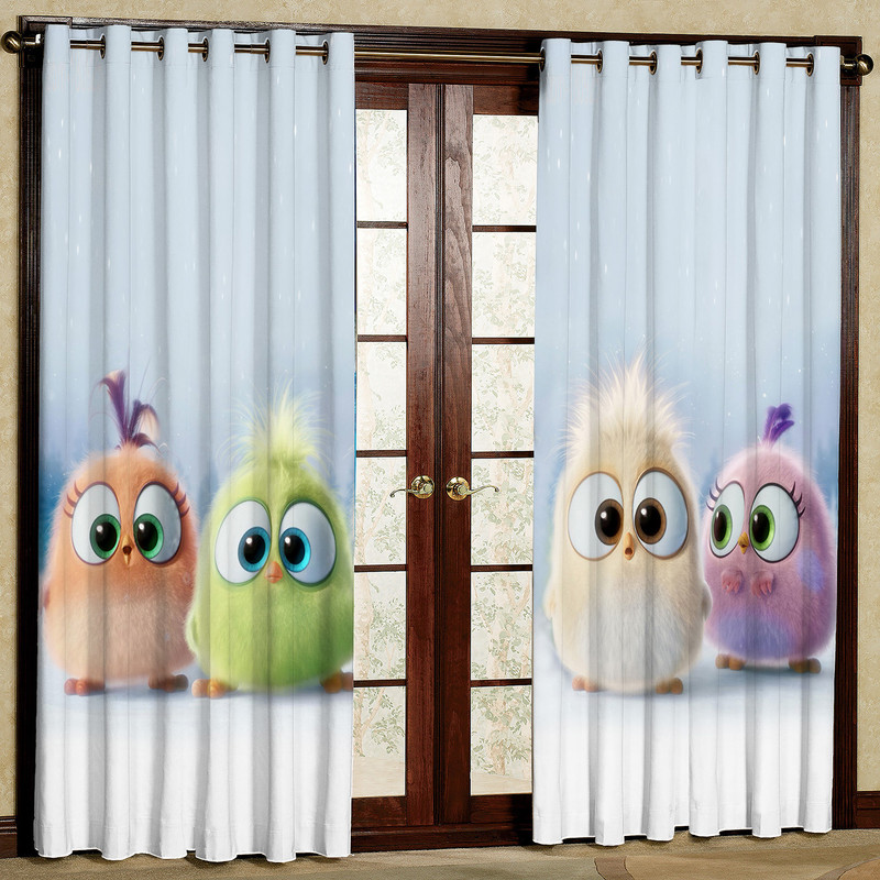  پرده مدل کودک مخمل پانچی کد 1199 سایز 140x280 سانتی متر