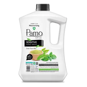  مایع دستشویی پامو مدل  green tea & mint حجم 3.4 لیتر