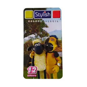 مداد رنگی 12 رنگ استایلیش کد 0012