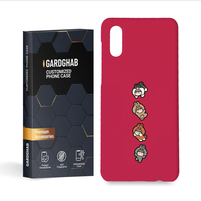 کاور گارد قاب مدل  دخترانه مناسب برای گوشی موبایل سامسونگgalaxy a02