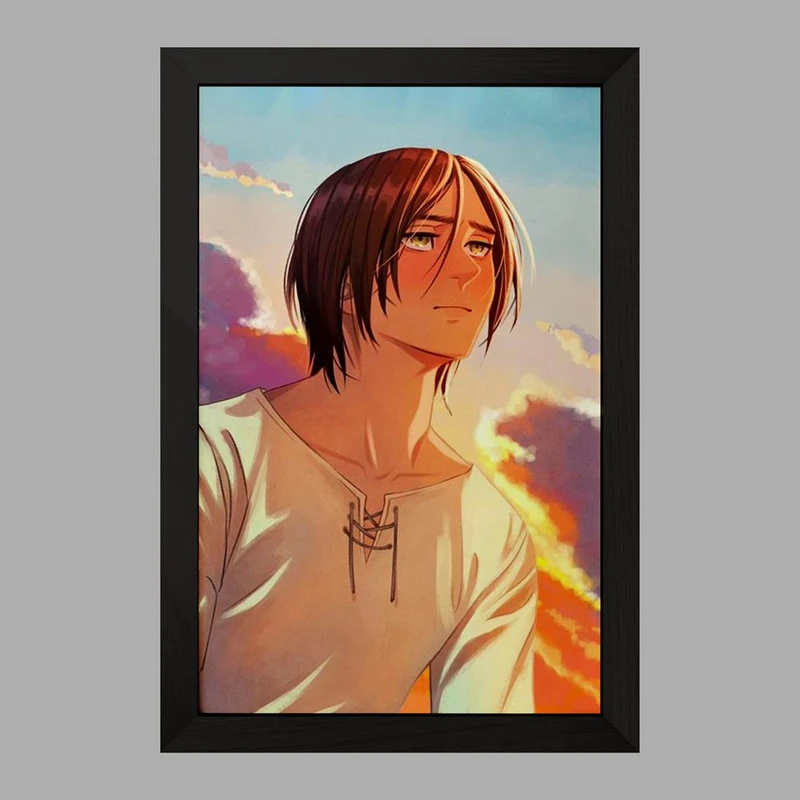 تابلو خندالو مدل ارن یگر انیمه اتک آن تایتان Attack on Titan  کد 18540