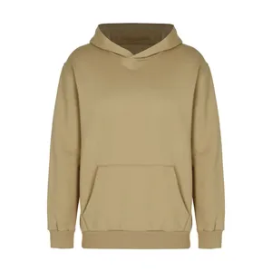 هودی مردانه تچر مدل بیسیک رنگ کرم