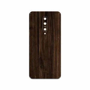 MAHOOT Dark Walnut Wood Cover Sticker for OnePlus 7 Pro