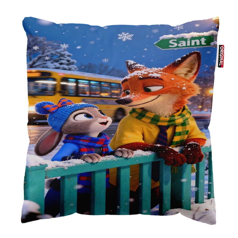 کوسن پاد آفرین مدل خرگوش کد 1381 سایز 30*30 سانتی متر