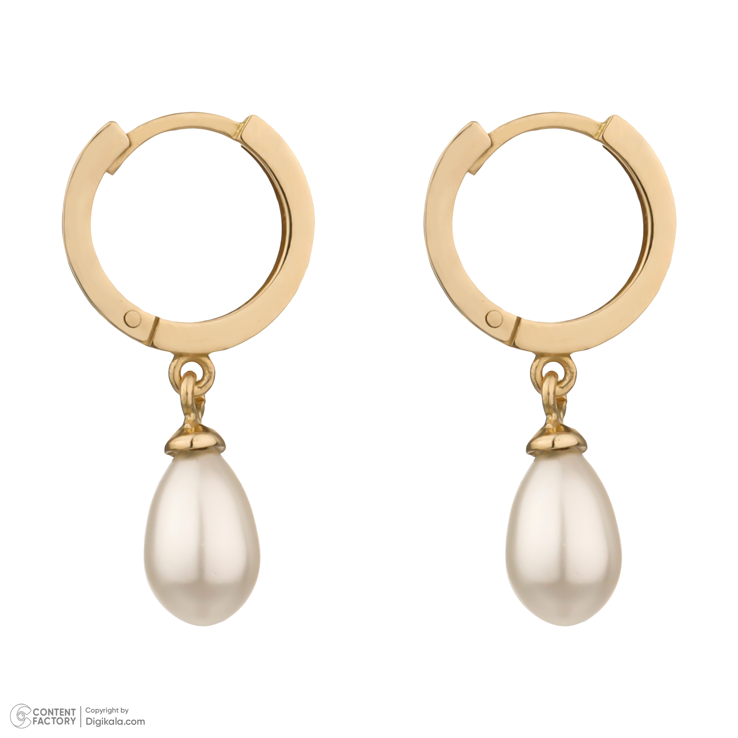 گوشواره طلا 18 عیار زنانه تاج مدل A420