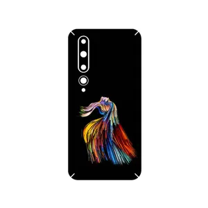 MAHOOT Rainbow Hair Digital Art Cover Sticker for Xiaomi Mi 10 5G