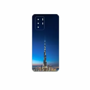 MAHOOT Dubai-City Cover Sticker for Xiaomi Poco X3 GT 5G