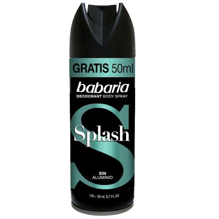 اسپری بدن مردانه باباریا مدل Deodorant Splash حجم 200 میلی لیتر اسپری بدن مردانه باباریا مدل Deodorant Splash حجم 200 میلی لیتر