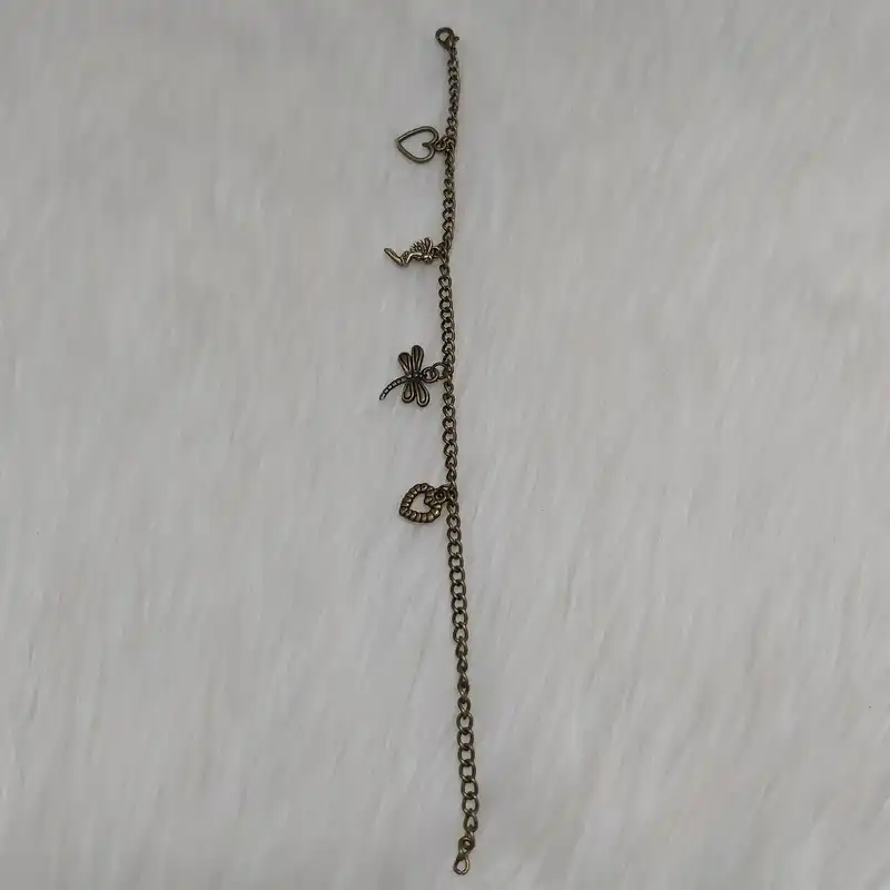 پابند زنانه مدل رزین طرح شاپرک کد moth110