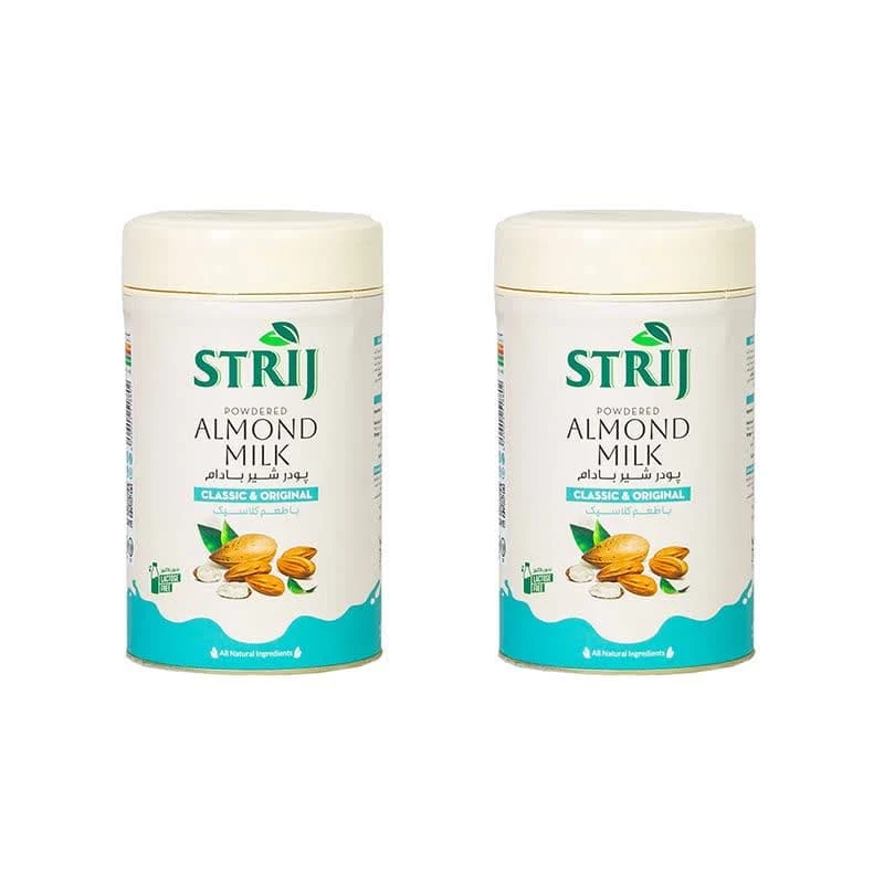 پودر شیر بادام با طعم کلاسیک استریج - 300 گرم مجموعه 2 عددی