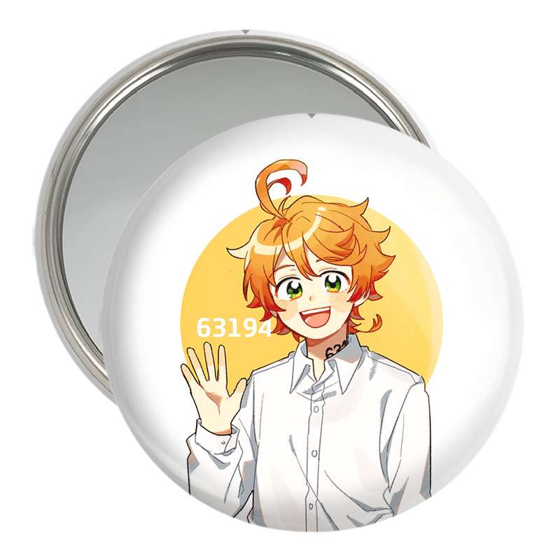 آینه جیبی خندالو مدل نورلند انیمه ناکجا آباد موعود Promised Neverland کد 10114 آینه جیبی خندالو مدل نورلند انیمه ناکجا آباد موعود Promised Neverland کد 10114