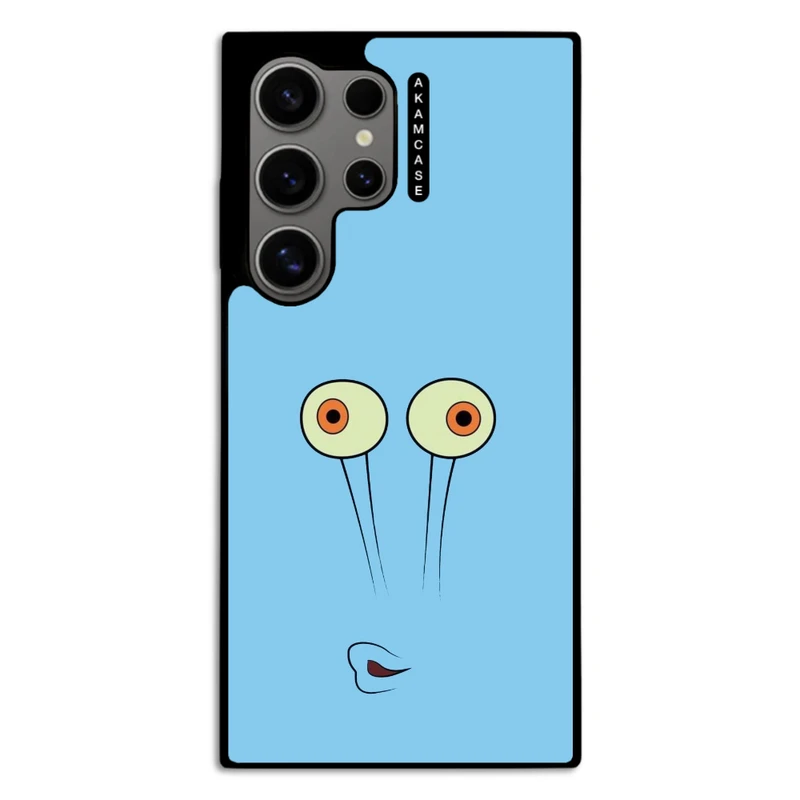 کاور آکام مدل AMC-WSGS24U-SPONGE BOB9 مناسب برای گوشی موبایل سامسونگ Galaxy S24 Ultra