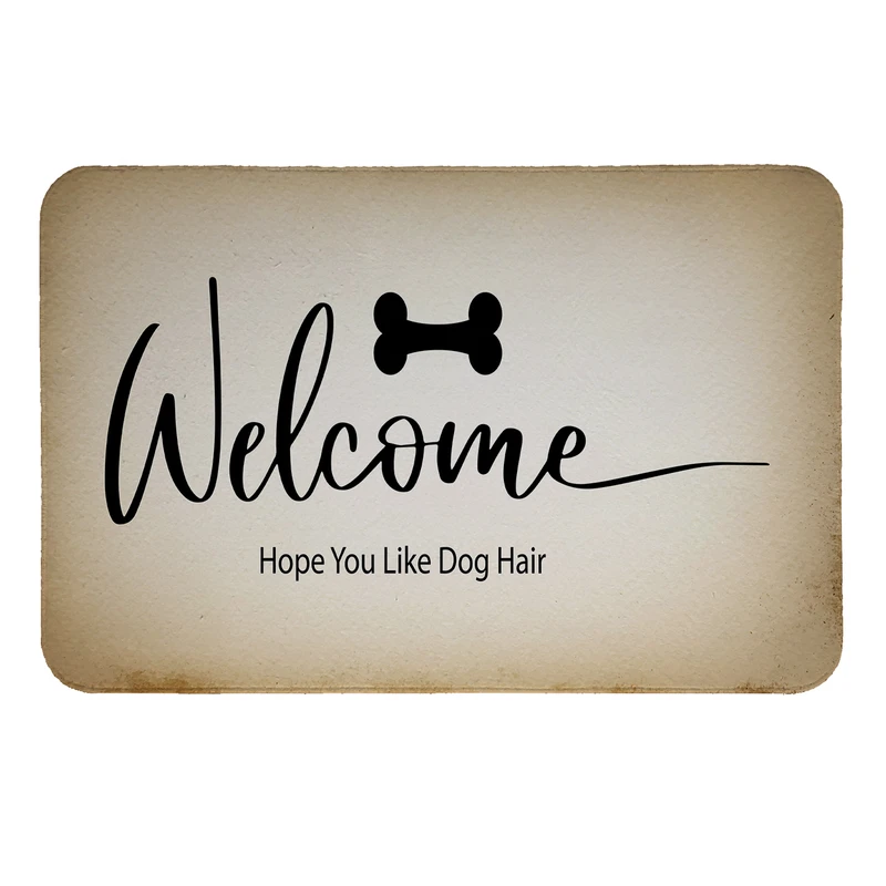 پادری طرح  welcome کد 9536 سایز 60 × 40 سانتی متر