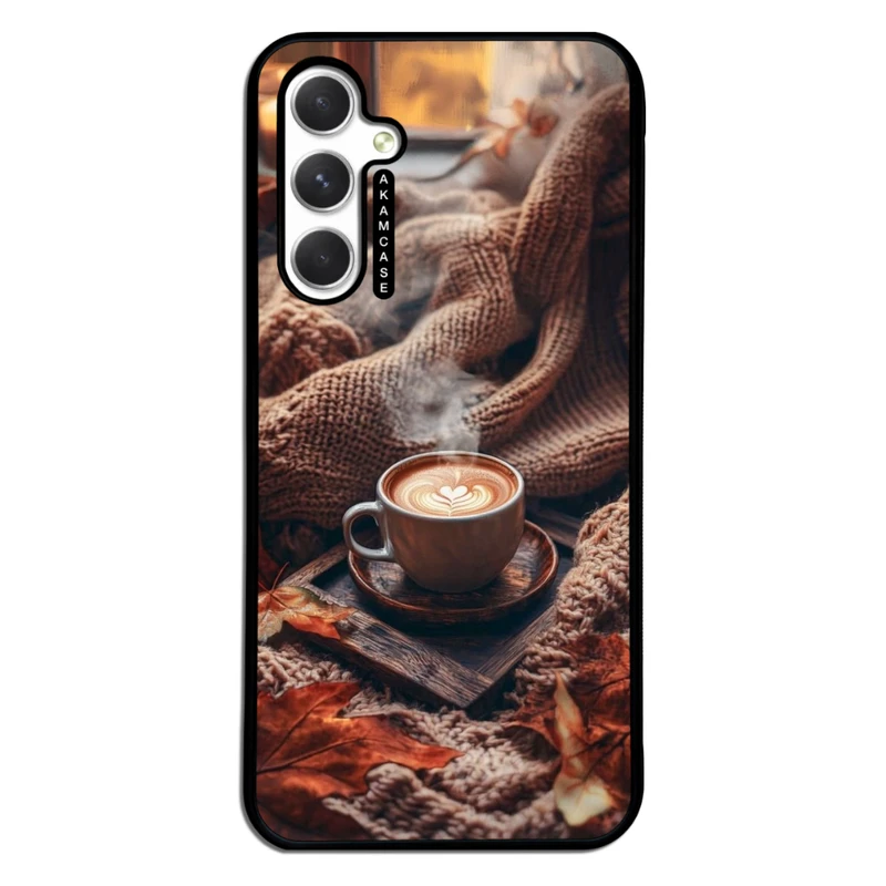 کاور آکام مدل AMC-WSGA54-COFFEE-17 مناسب برای گوشی موبایل سامسونگ Galaxy A54