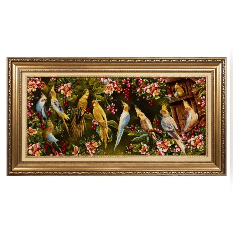 تابلو فرش دستباف سی پرشیا طرح عروس هلندی کد 904068