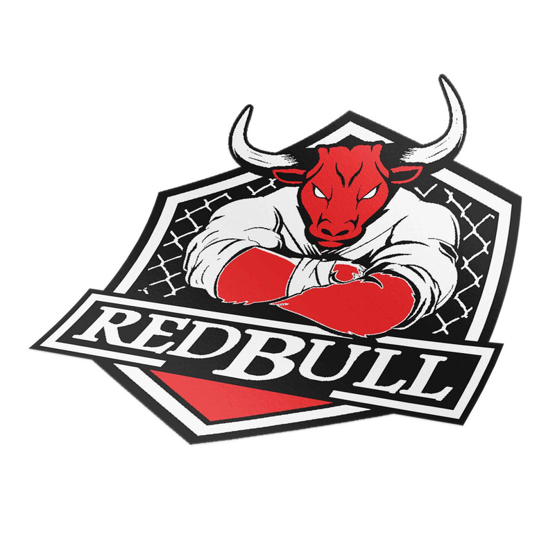 استیکر خودرو مدل Redbull