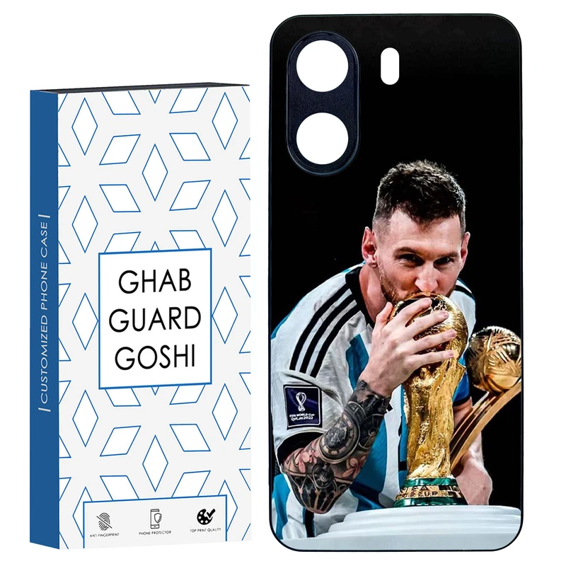 کاور قاب گارد گوشی طرح مسی کد TPU-085 مناسب برای گوشی موبایل شیائومی REDMI 13C / POCO C65