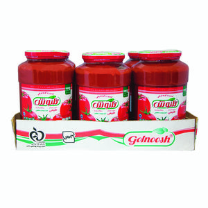 نقد و بررسی رب گوجه فرنگی گلنوش - 1600 گرم بسته 6 عددی توسط خریداران