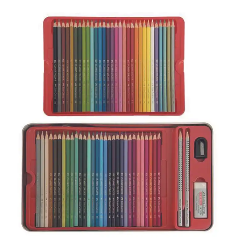 مداد رنگی 48 رنگ فابر کاستل مدل کلاسیک