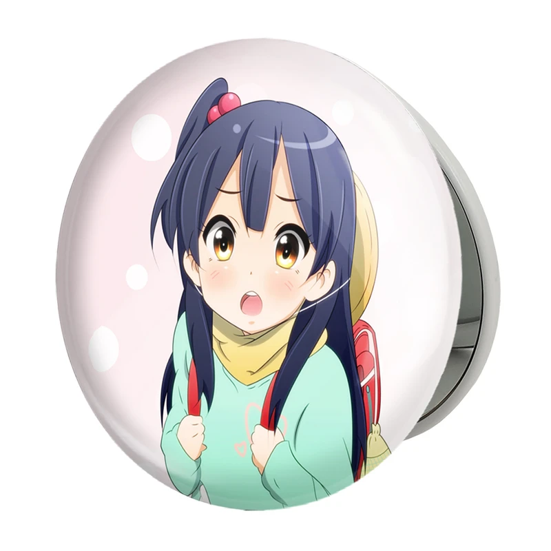 آینه جیبی خندالو طرح کیتاشیراکاوا انکو انیمه فروشگاه تاماکو Tamako Market مدل تاشو کد 22513 
