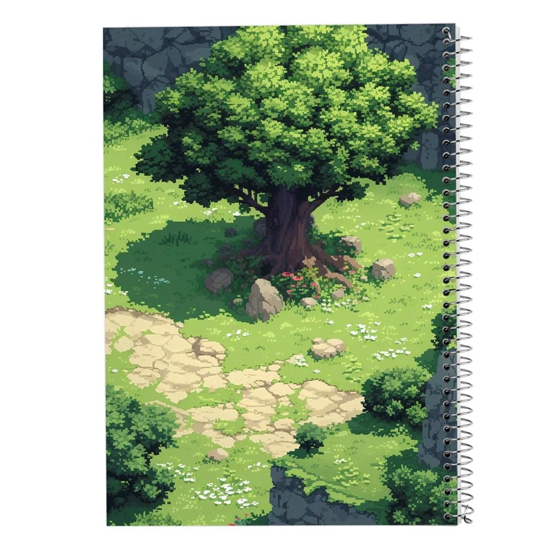 دفتر نقاشی 50 برگ مدوپد مدل طبیعت کد DF15433