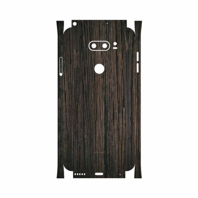 برچسب پوششی ماهوت مدل Burned Wood-FullSkin مناسب برای گوشی موبایل ال جی V30
