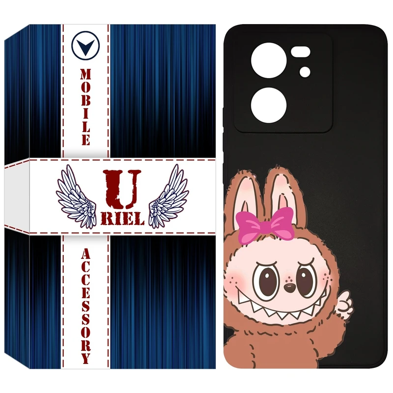 کاور یوریل مدل KSH کد 109 طرح عروسک لبوبو مناسب برای گوشی موبایل شیائومی 13T / 13T Pro / Redmi K60 Ultra