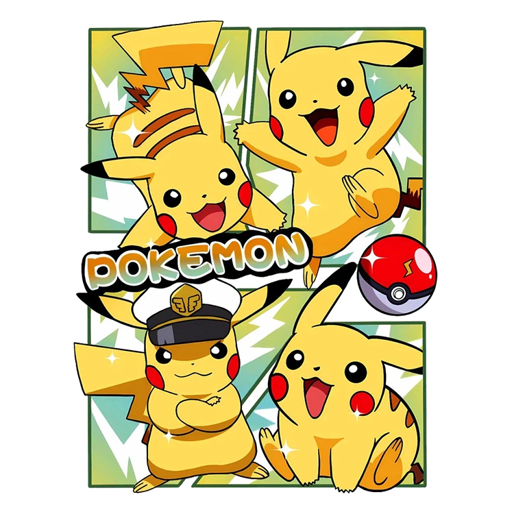 استیکر پارچه و لباس پاد آفرین مدل کارتونی کد S1814