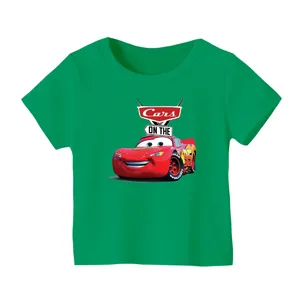 تی شرت آستین کوتاه بچگانه مدل ماشین ها کد ۷