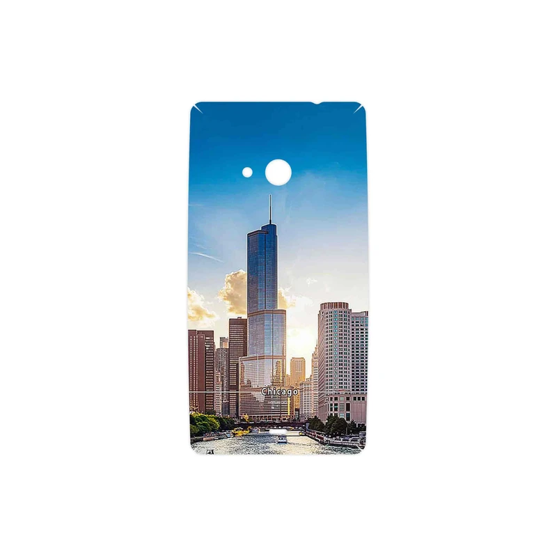 برچسب پوششی ماهوت مدل City of Chicago مناسب برای گوشی موبایل مایکروسافت Lumia 535